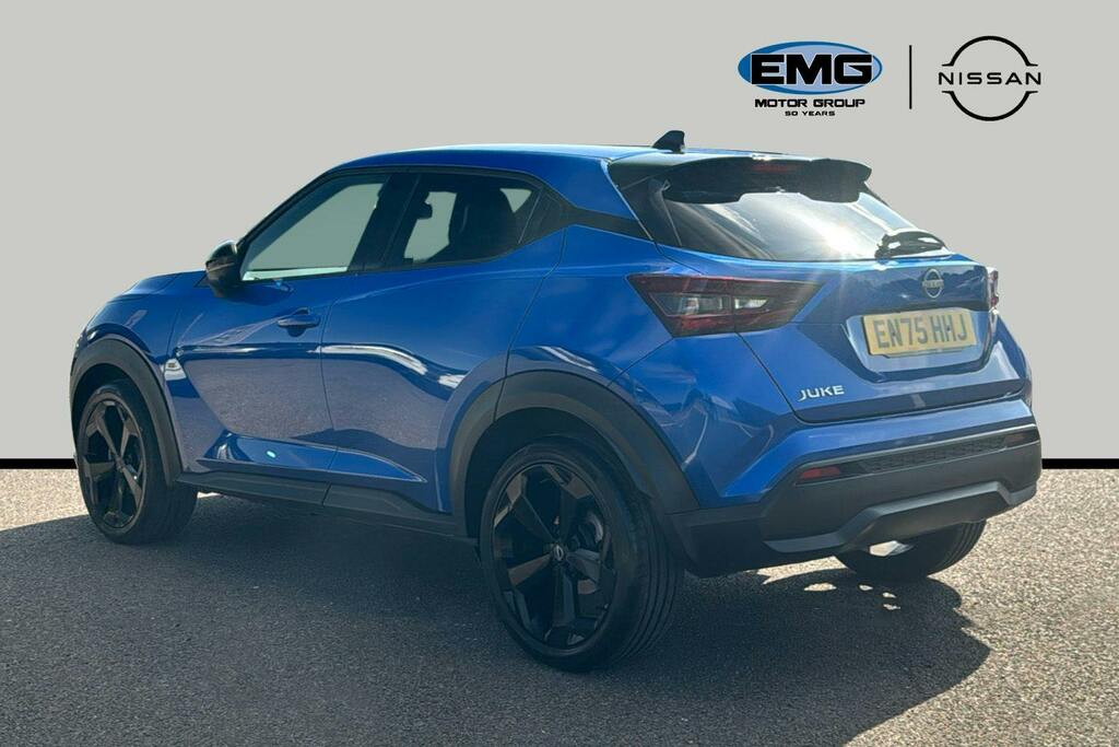 Nissan Juke 1.0 Dig T Tekna Suv Ss EN75HHJ Blue #4