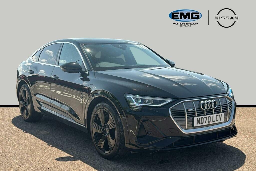 Audi E-tron 55 S Line Sportback Quattro 95Kw Black