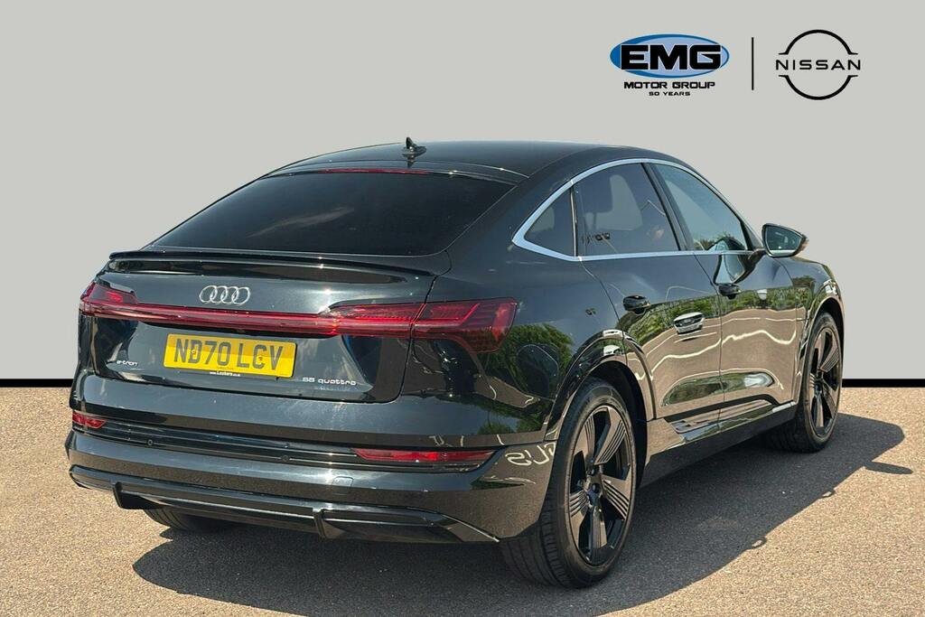 Audi E-tron 55 S Line Sportback Quattro 95Kw ND70LCV Black #6