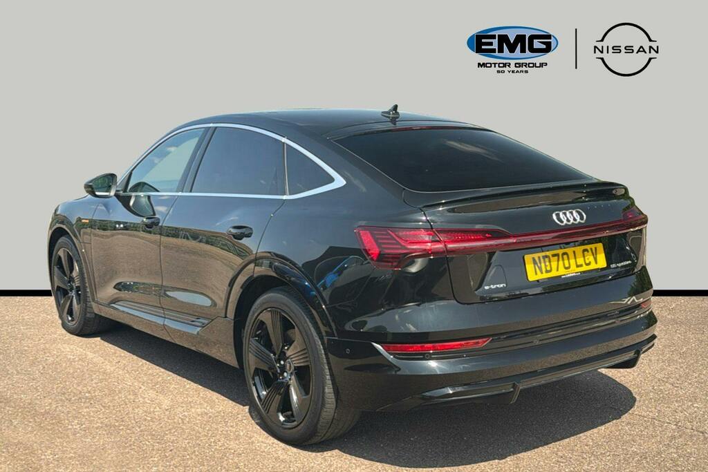 Audi E-tron 55 S Line Sportback Quattro 95Kw ND70LCV Black #4