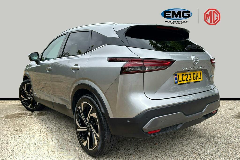 Nissan Qashqai 1.5 H E Power Tekna Plus Suv Hybrid Aut LC23GHJ Silver #4