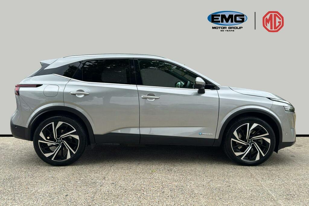Nissan Qashqai 1.5 H E Power Tekna Plus Suv Hybrid Aut LC23GHJ Silver #3