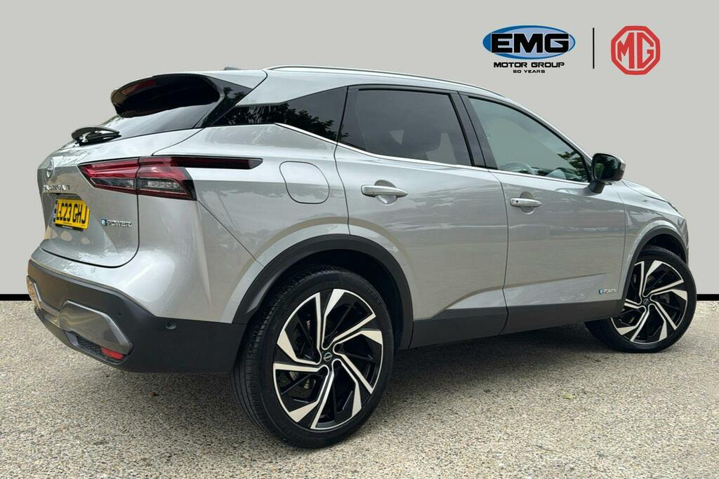 Nissan Qashqai 1.5 H E Power Tekna Plus Suv Hybrid Aut LC23GHJ Silver #6