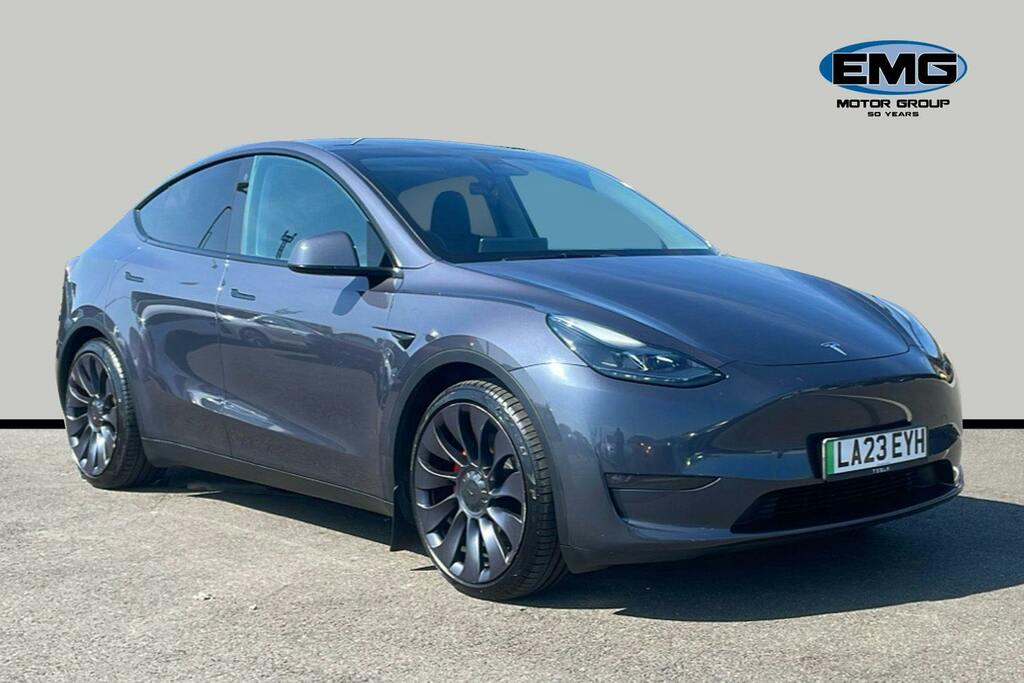 Tesla Model Y Dual Motor Performance Suv 4Wd Grey