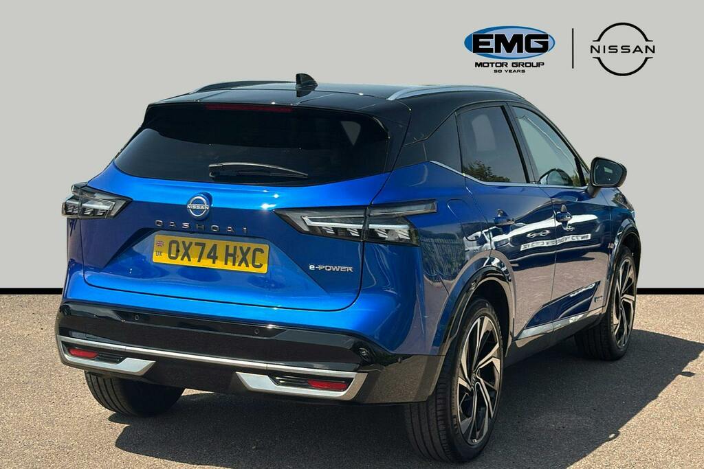 Nissan Qashqai 1.5 H E Power Tekna Plus Suv Hybrid Aut Blue #6