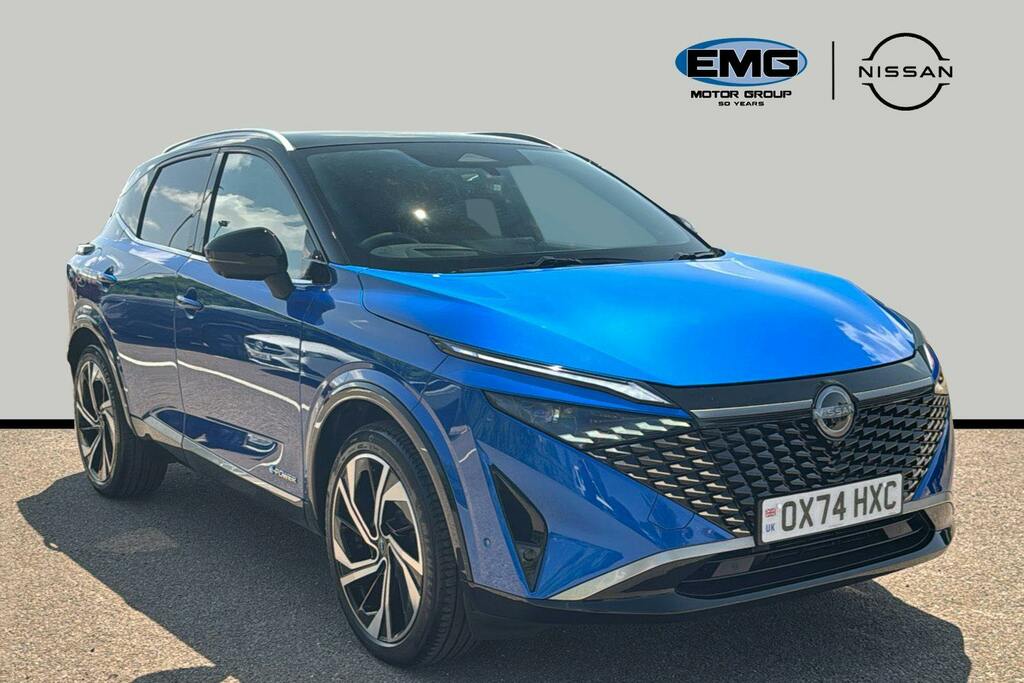 Nissan Qashqai 1.5 H E Power Tekna Plus Suv Hybrid Aut Blue