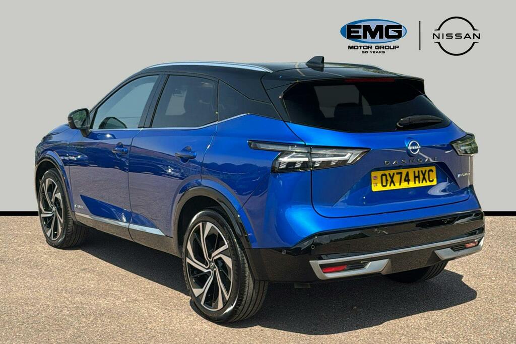 Nissan Qashqai 1.5 H E Power Tekna Plus Suv Hybrid Aut Blue #4