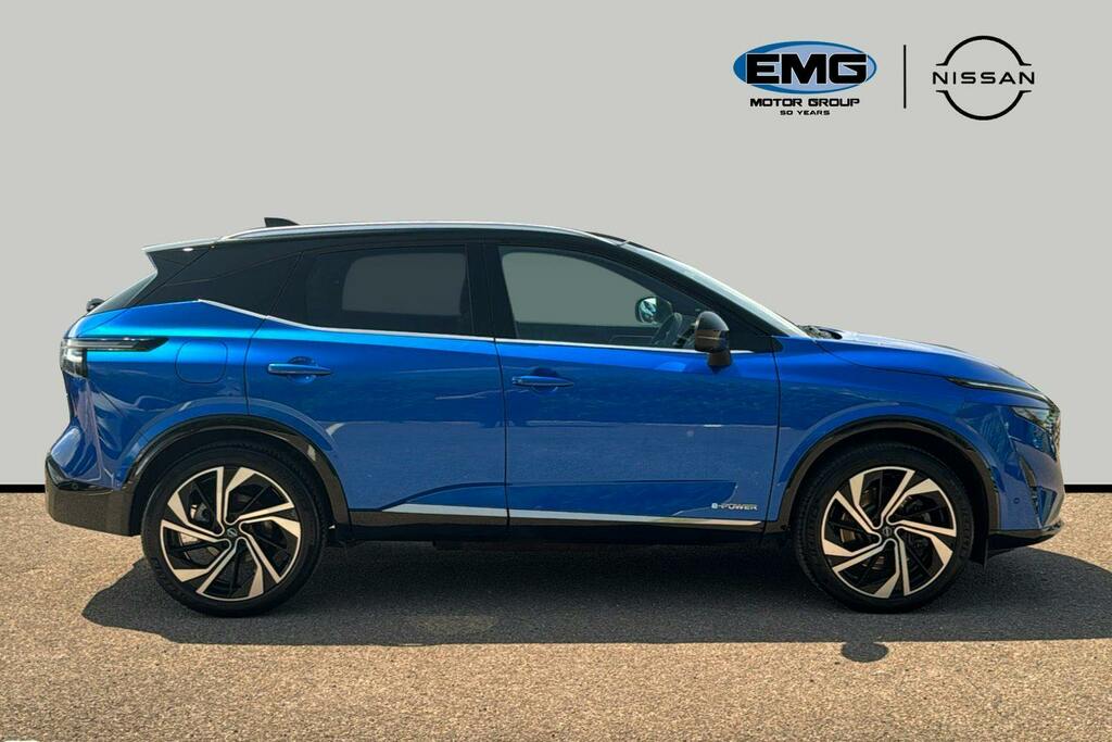 Nissan Qashqai 1.5 H E Power Tekna Plus Suv Hybrid Aut Blue #3