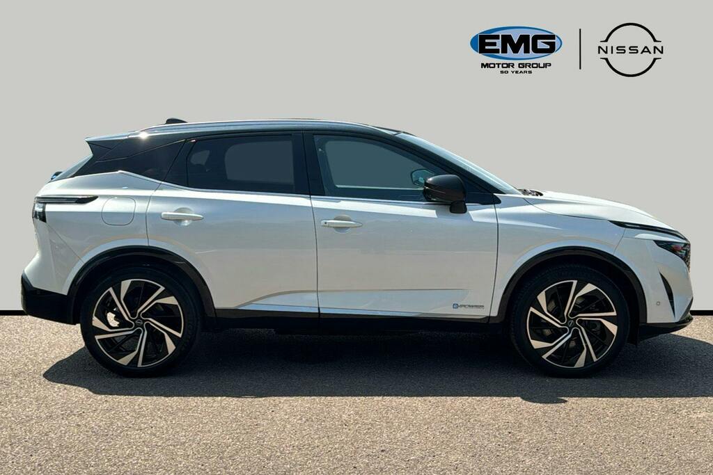Nissan Qashqai 1.5 H E Power Tekna Plus Suv Hybrid Aut OE25TYG White #3