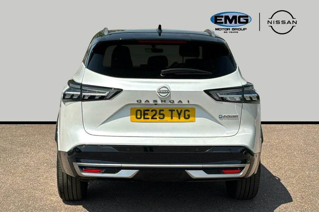 Nissan Qashqai 1.5 H E Power Tekna Plus Suv Hybrid Aut OE25TYG White #5