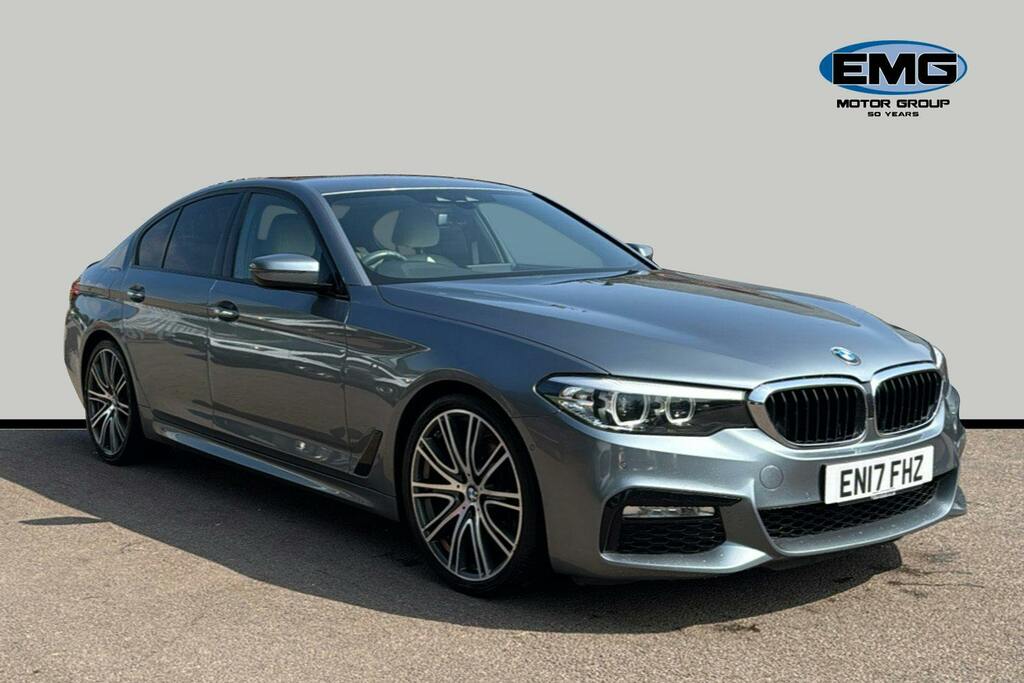 BMW 5 Series 2.0 520D M Sport Saloon Ss Blue