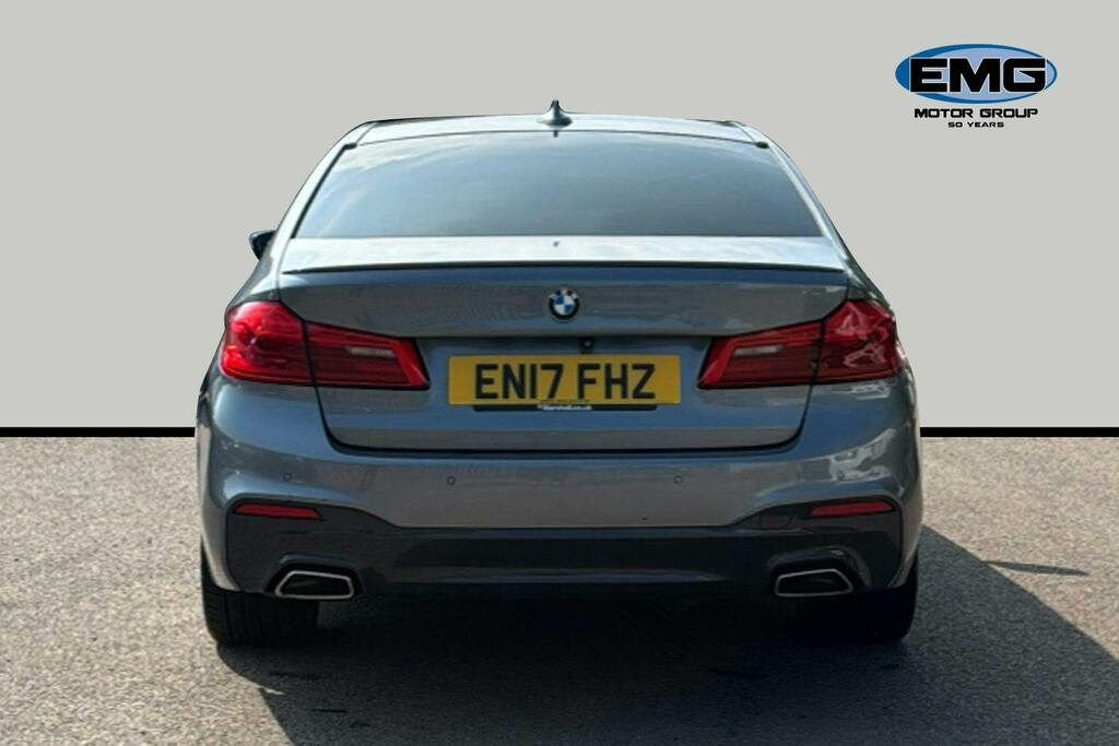 BMW 5 Series 2.0 520D M Sport Saloon Ss EN17FHZ Blue #5