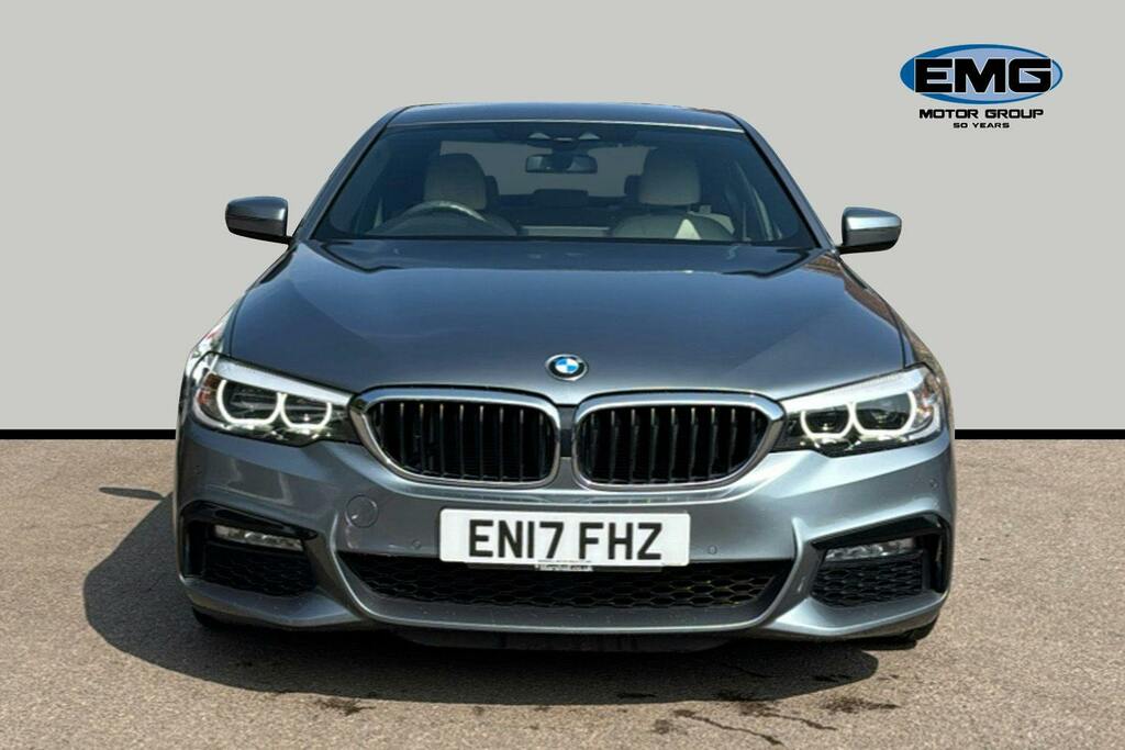 BMW 5 Series 2.0 520D M Sport Saloon Ss EN17FHZ Blue #2