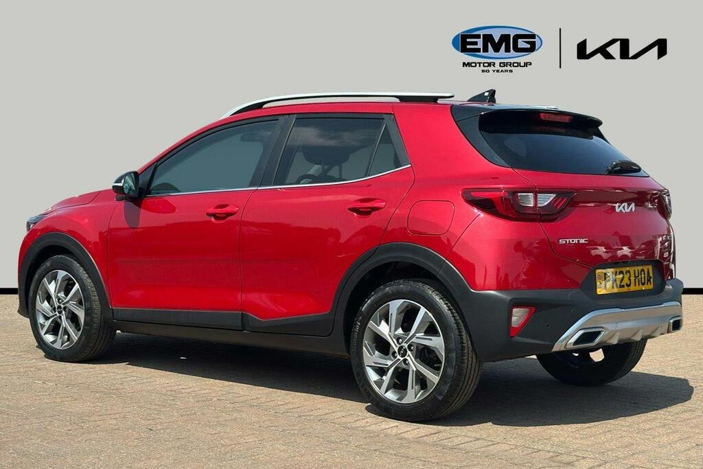 Kia Stonic 1.0 T Gdi Gt Line Suv Dct Ss PK23HOA Red #4