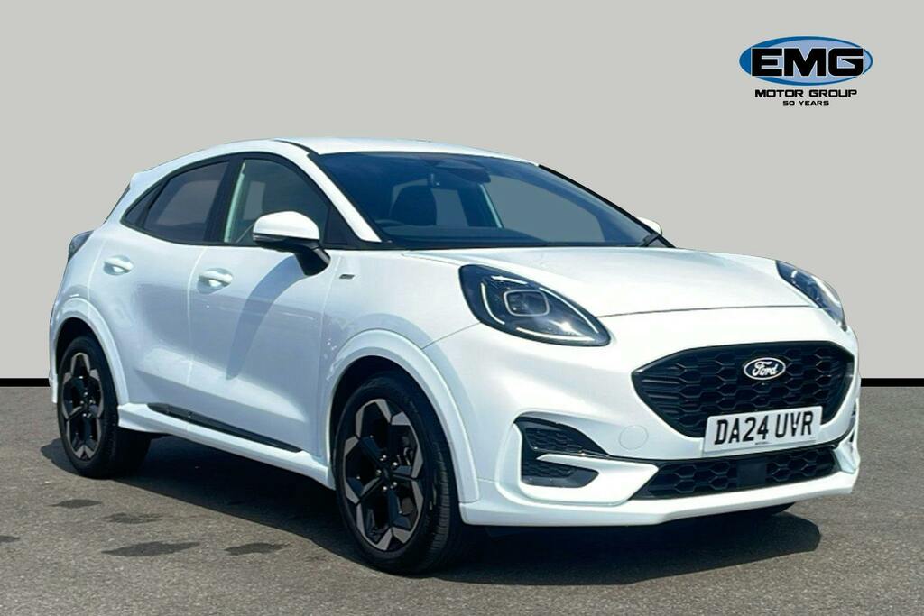 Ford Puma 1.0T Ecoboost Mhev St Line X Suv Hybrid White
