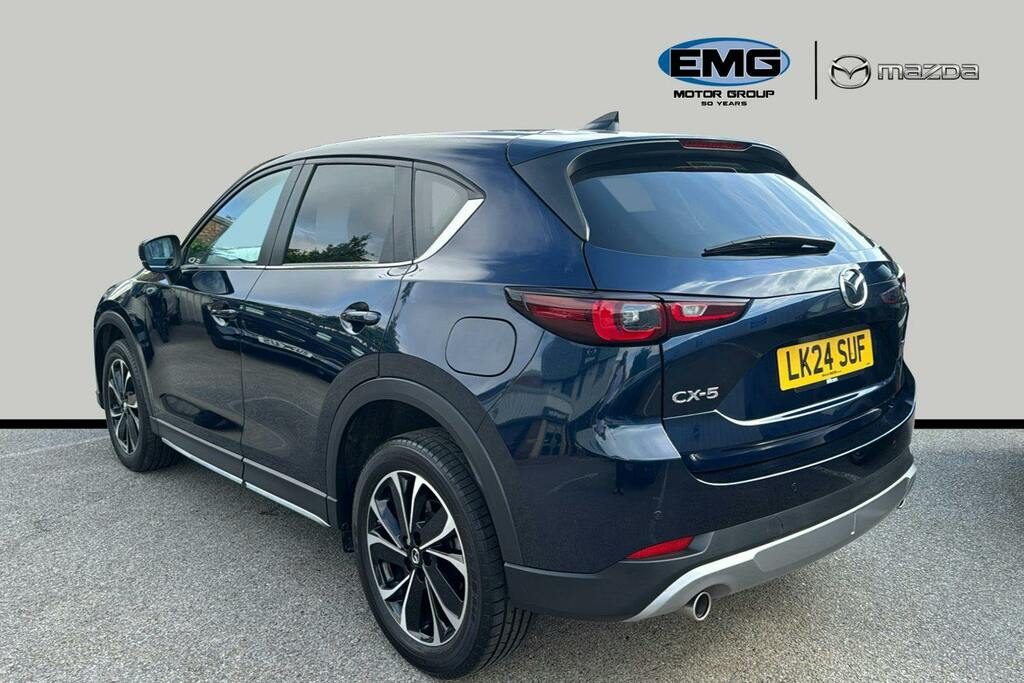 Mazda CX-5 2.0 E Skyactiv G Mhev Newground Suv Aut Blue #4