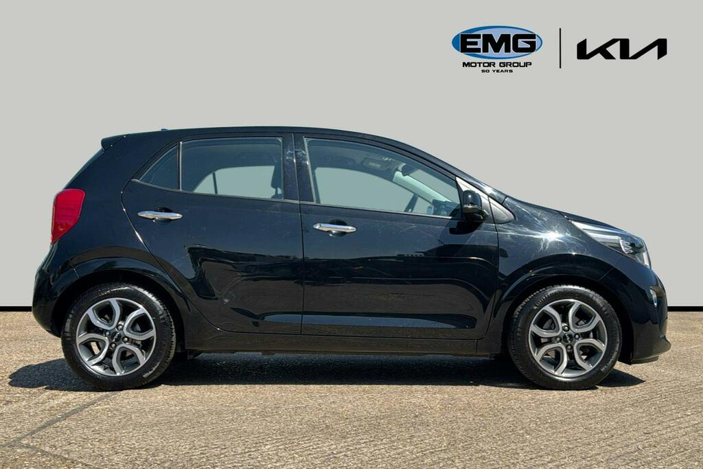 Kia Picanto 1.0 Dpi 3 Hatchback Amt Ss AY24XAK Black #3
