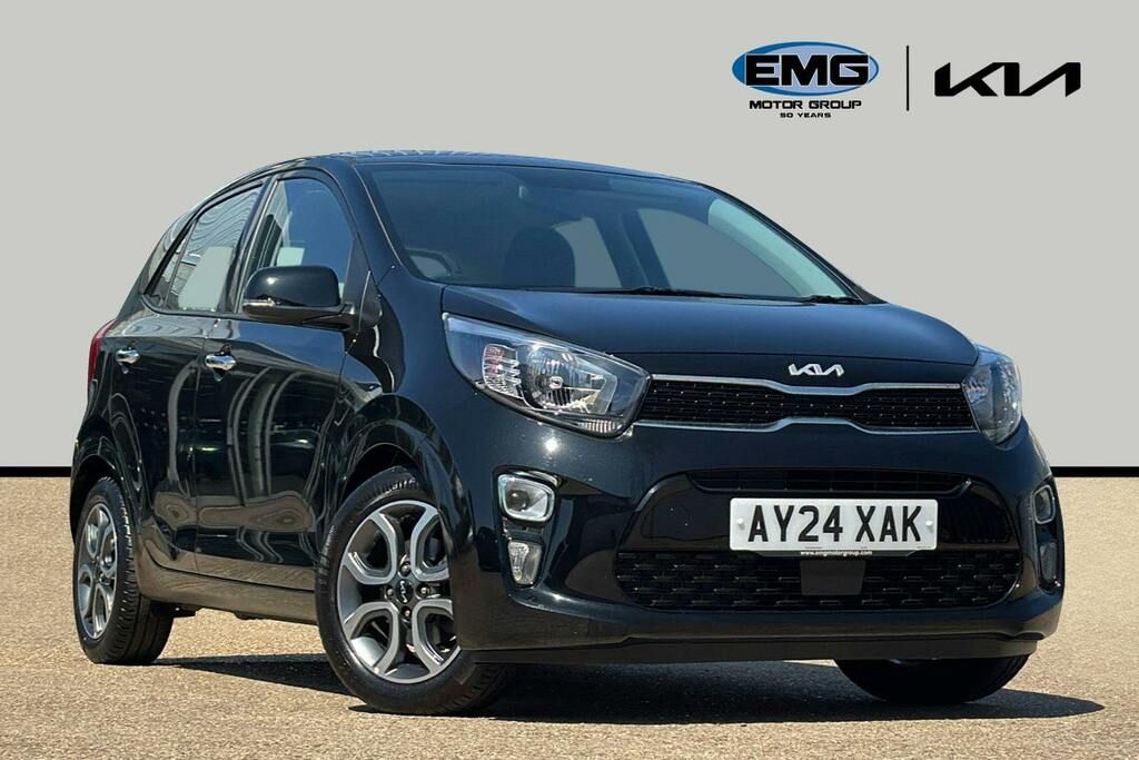 Kia Picanto 1.0 Dpi 3 Hatchback Amt Ss Black