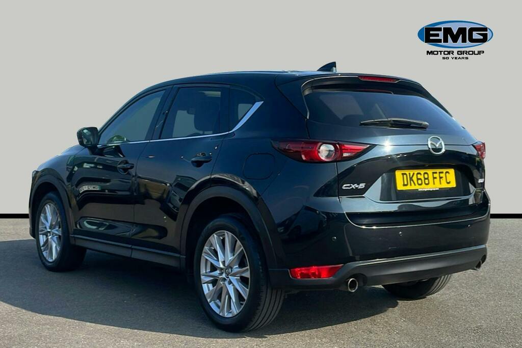 Mazda CX-5 2.0 Skyactiv G Sport Nav Plus Suv DK68FFC Black #4