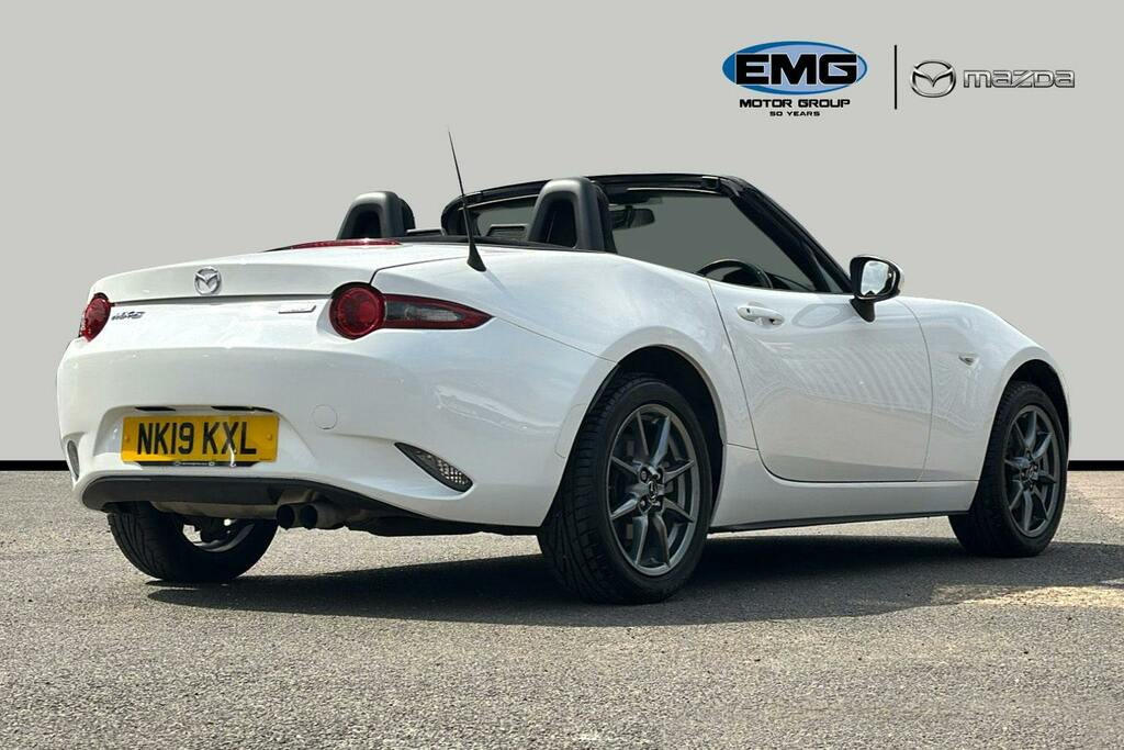 Mazda MX-5 1.5 Skyactiv G Se Plus Convertible Manu White #6