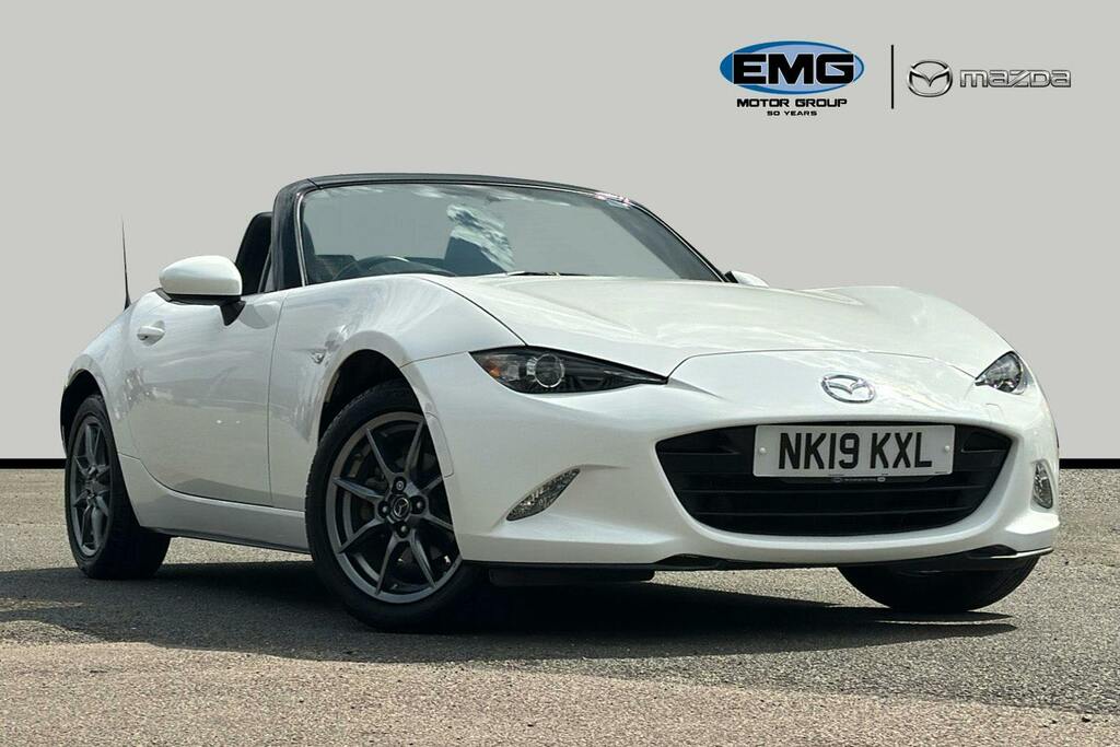 Mazda MX-5 1.5 Skyactiv G Se Plus Convertible Manu White