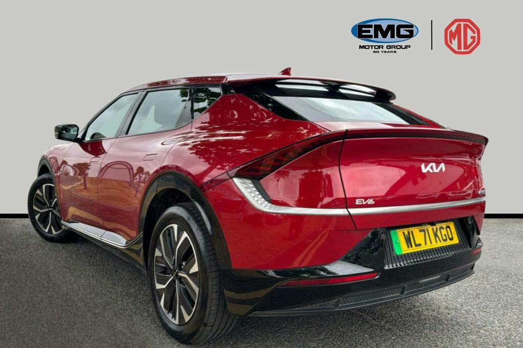 Kia EV6 77.4Kwh Air Hatchback Red #4