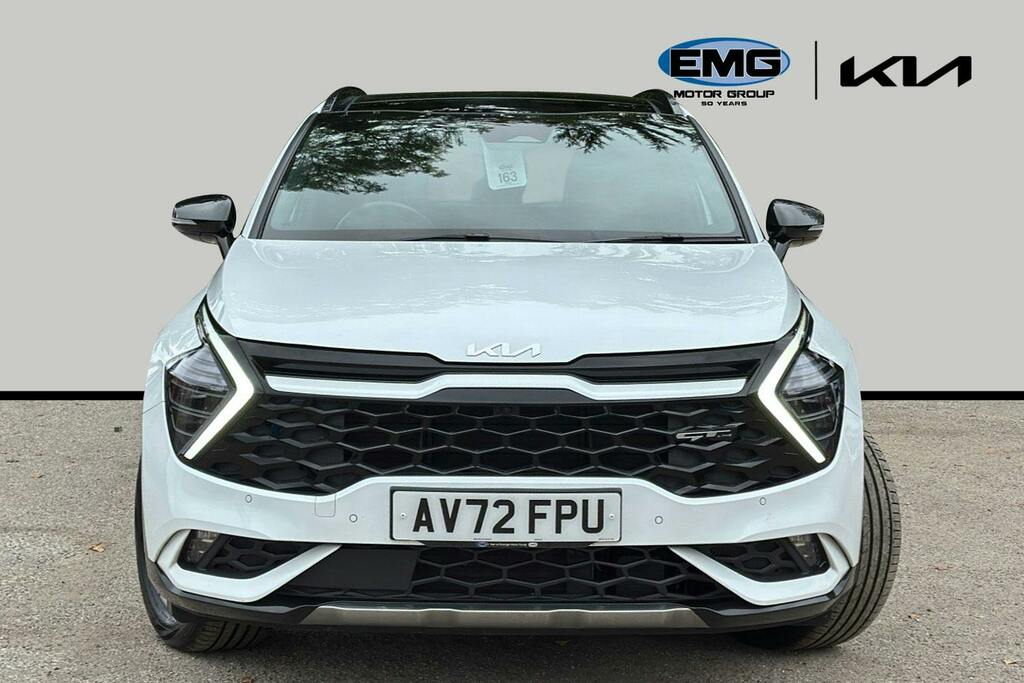 Kia Sportage 1.6 H T Gdi Gt Line S Suv Hybrid A AV72FPU White #2
