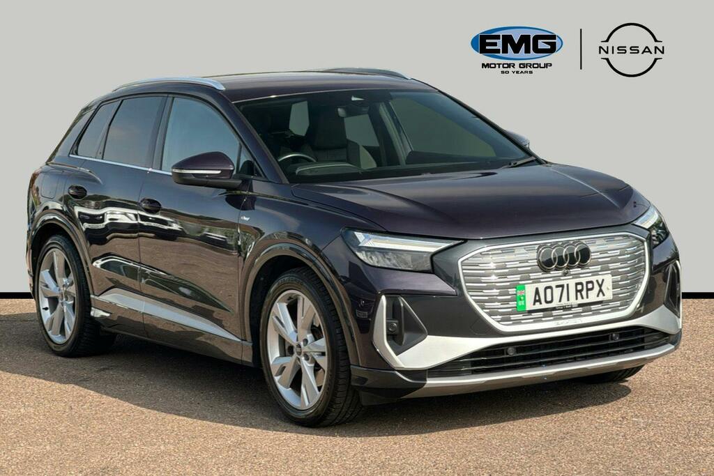 Audi Q4 E Tron 40 S Line Suv 82Kwh Purple