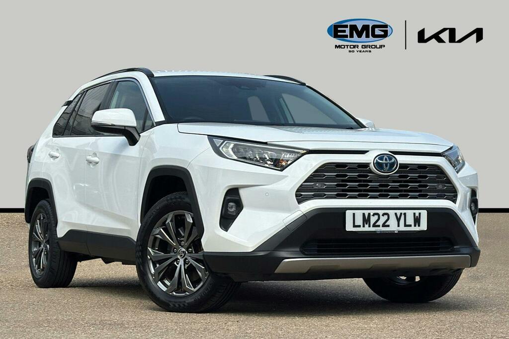 Toyota Rav 4 2.5 Vvt H Gpf Design Suv Hybrid Cvt S White