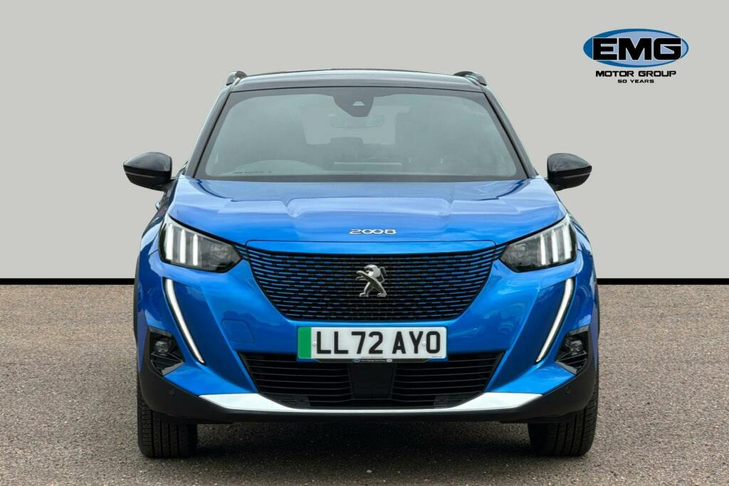 Peugeot e-2008 50Kwh Gt Suv 7Kw Charger LL72AYO Blue #2