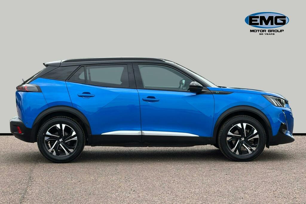 Peugeot e-2008 50Kwh Gt Suv 7Kw Charger LL72AYO Blue #3