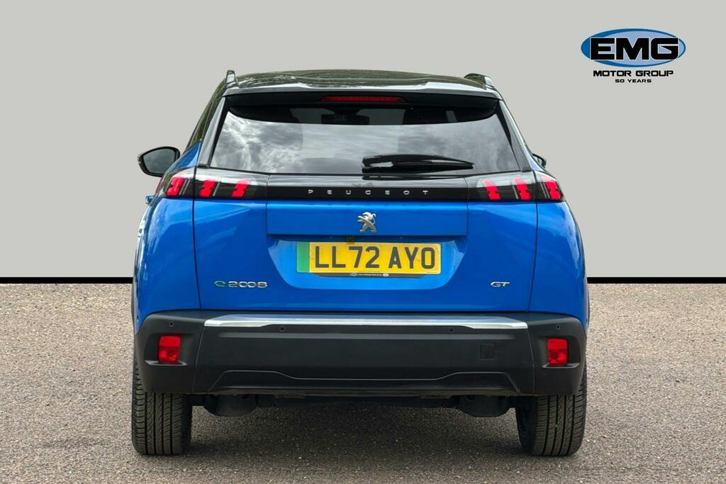 Peugeot e-2008 50Kwh Gt Suv 7Kw Charger LL72AYO Blue #5