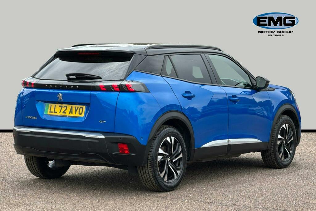Peugeot e-2008 50Kwh Gt Suv 7Kw Charger LL72AYO Blue #6