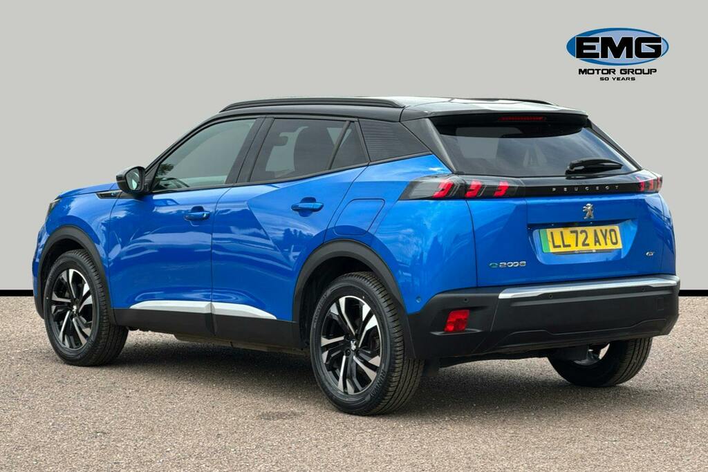 Peugeot e-2008 50Kwh Gt Suv 7Kw Charger LL72AYO Blue #4