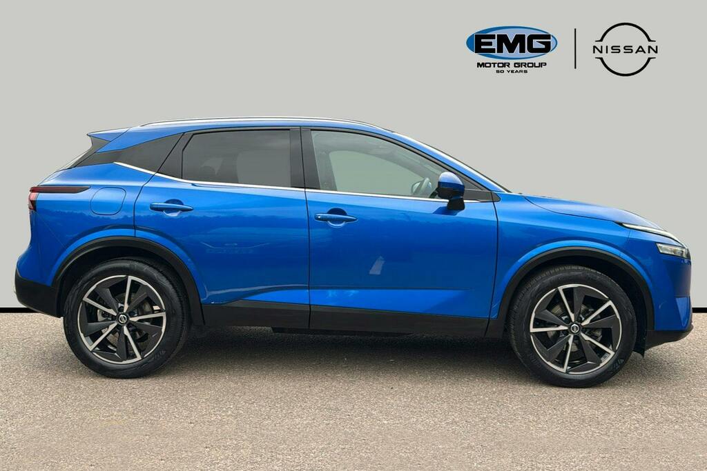 Nissan Qashqai 1.3 Dig T Mhev Tekna Suv Hybrid AY22XGE Blue #3