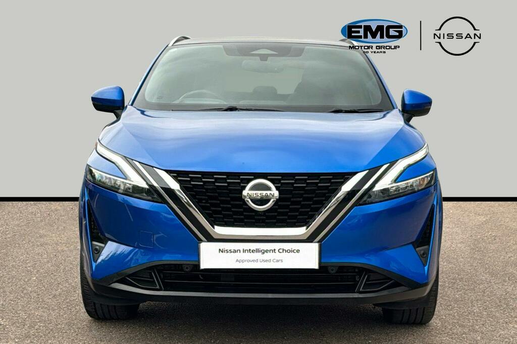 Nissan Qashqai 1.3 Dig T Mhev Tekna Suv Hybrid AY22XGE Blue #2