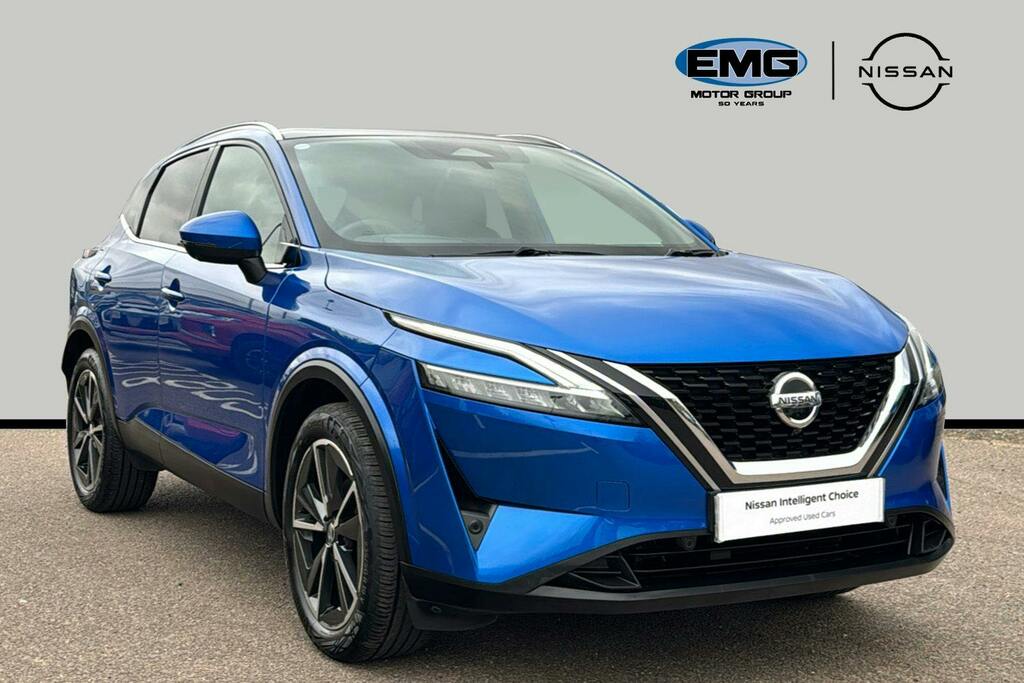 Nissan Qashqai 1.3 Dig T Mhev Tekna Suv Hybrid Blue