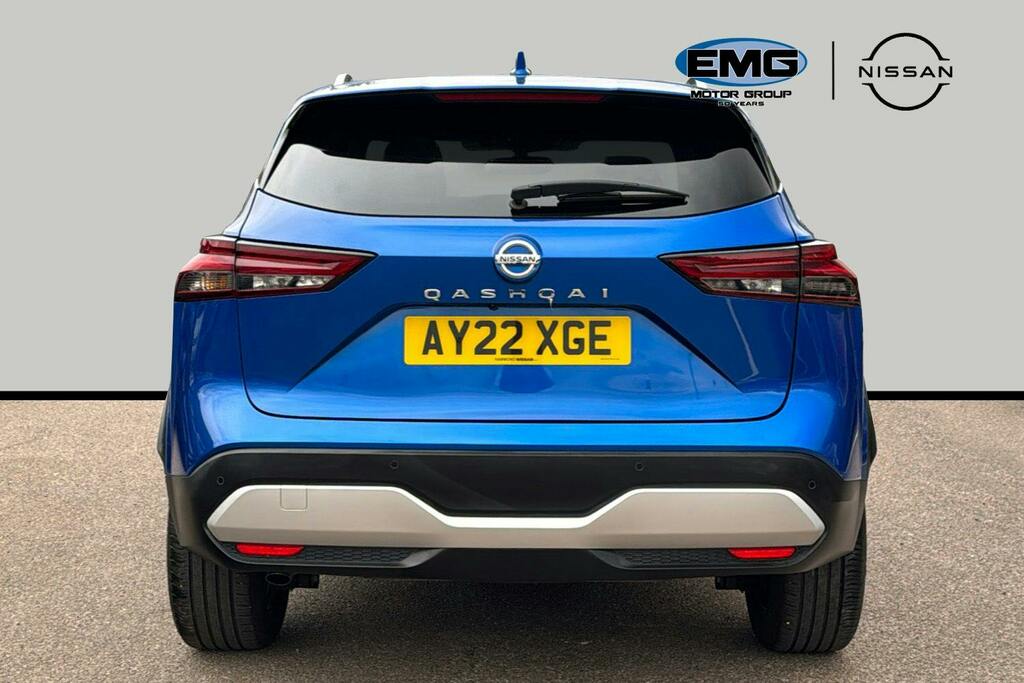 Nissan Qashqai 1.3 Dig T Mhev Tekna Suv Hybrid AY22XGE Blue #5