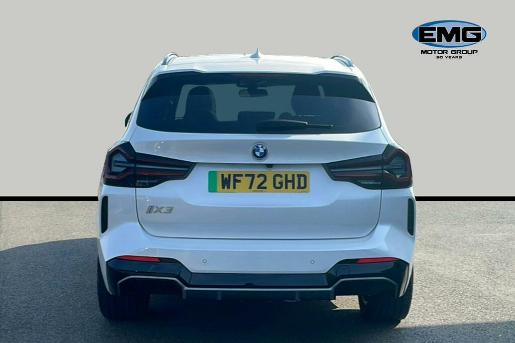 BMW iX3 80Kwh M Sport Suv WF72GHD White #5