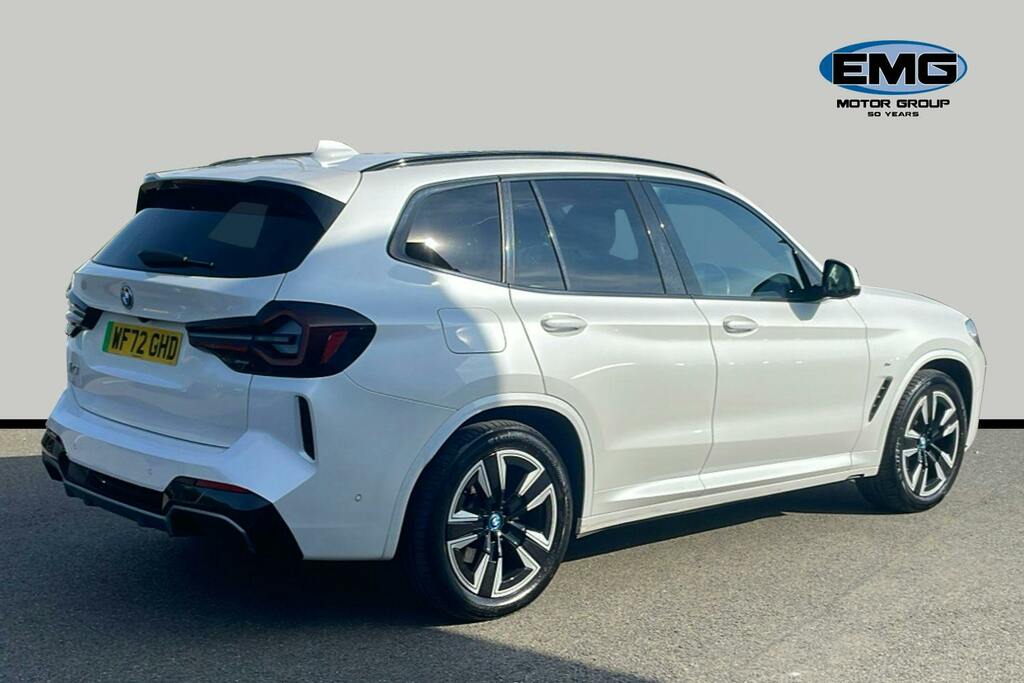 BMW iX3 80Kwh M Sport Suv WF72GHD White #6