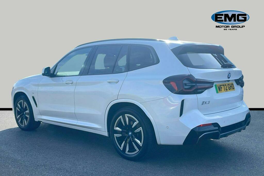 BMW iX3 80Kwh M Sport Suv WF72GHD White #4
