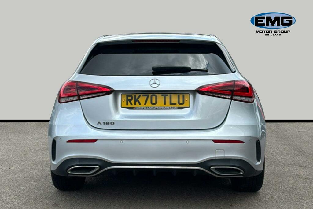 Mercedes-Benz A Class 1.3 A180 Amg Line Executive Hatchback RK70TLU Silver #5