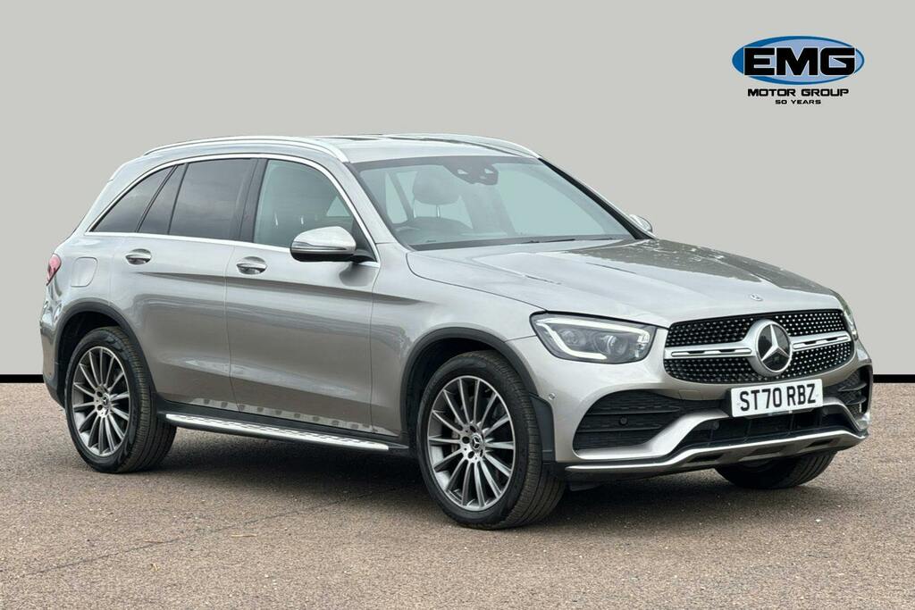 Mercedes-Benz GLC Class 2.0 Glc300d Amg Line Premium Suv G Tr ST70RBZ Silver