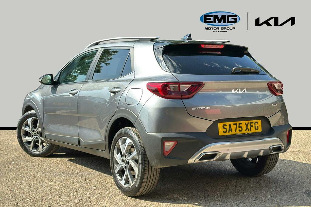 Kia Stonic 1.0 T Gdi Gt Line Suv Ss SA75XFG Grey #4