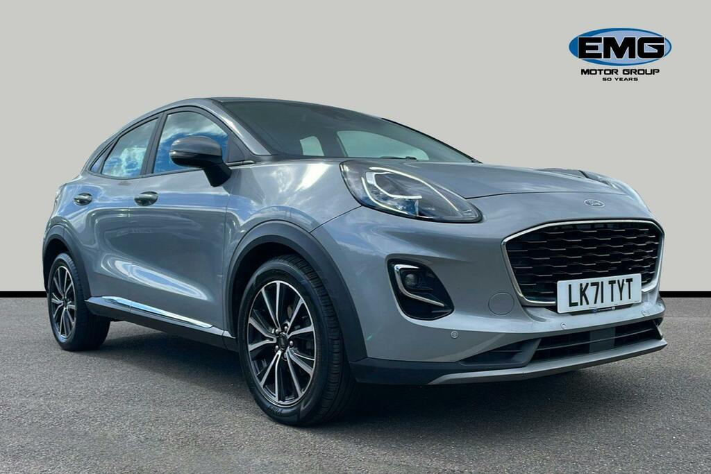 Ford Puma 1.0T Ecoboost Mhev Titanium Suv Dct S Silver