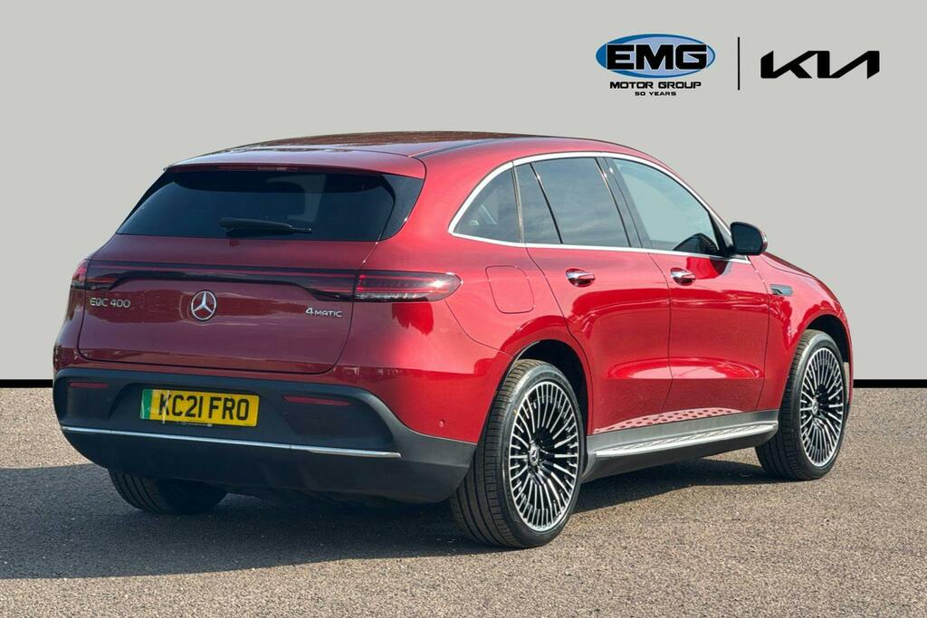 Mercedes-Benz EQC Eqc 400 80Kwh Amg Line Premium Plus Suv Elec KC21FRO Red #6