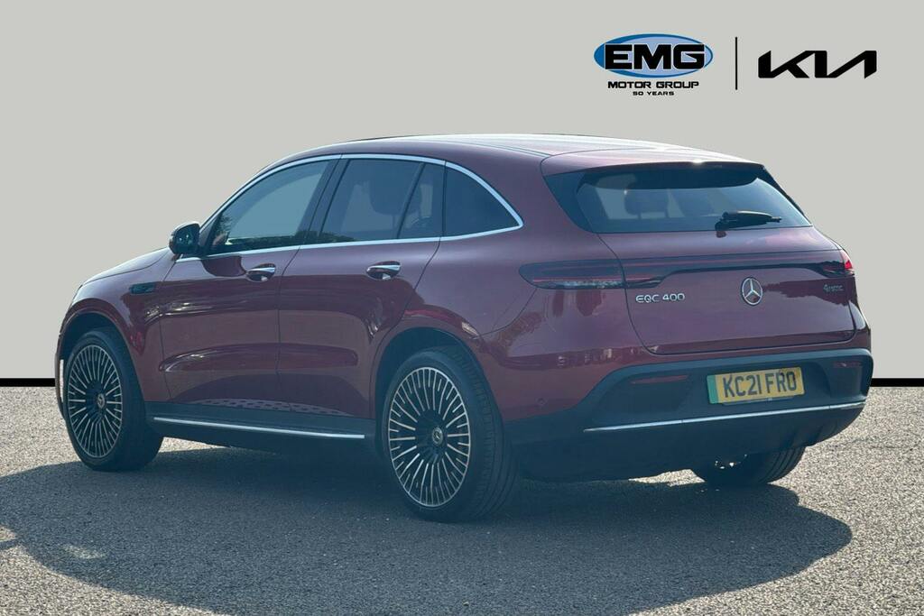 Mercedes-Benz EQC Eqc 400 80Kwh Amg Line Premium Plus Suv Elec KC21FRO Red #4