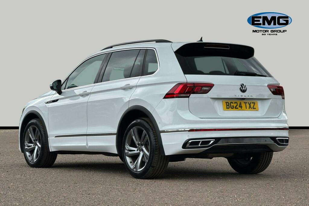Volkswagen Tiguan 2.0 Tdi R Line Edition Suv Dsg Ss White #4