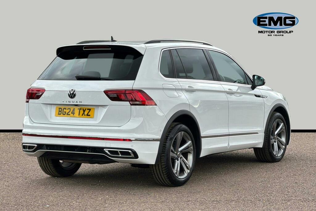 Volkswagen Tiguan 2.0 Tdi R Line Edition Suv Dsg Ss White #6