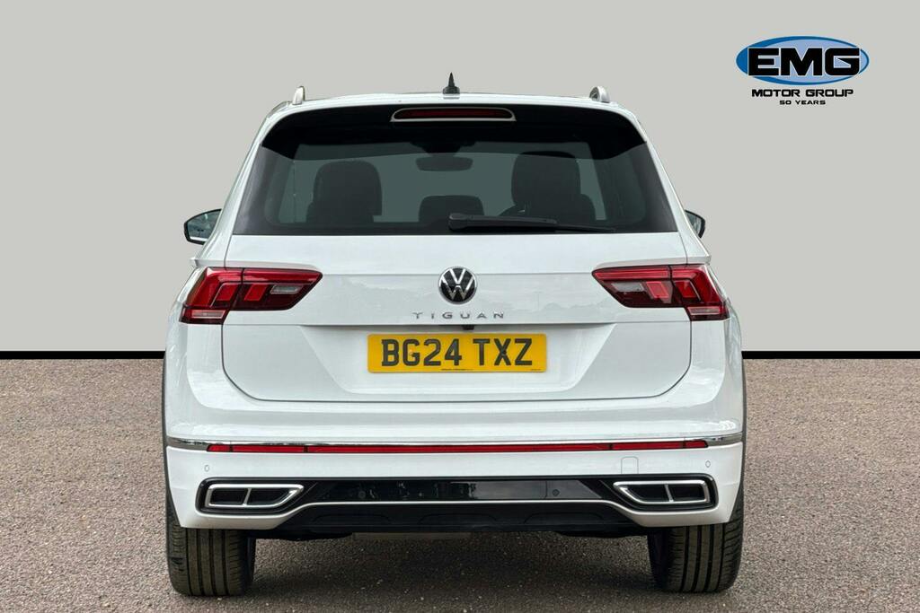 Volkswagen Tiguan 2.0 Tdi R Line Edition Suv Dsg Ss White #5